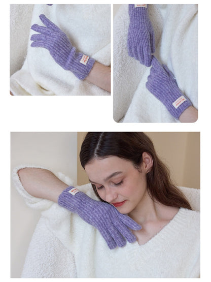 Gloving - Women's Soft Plush Gloves with Touchscreen