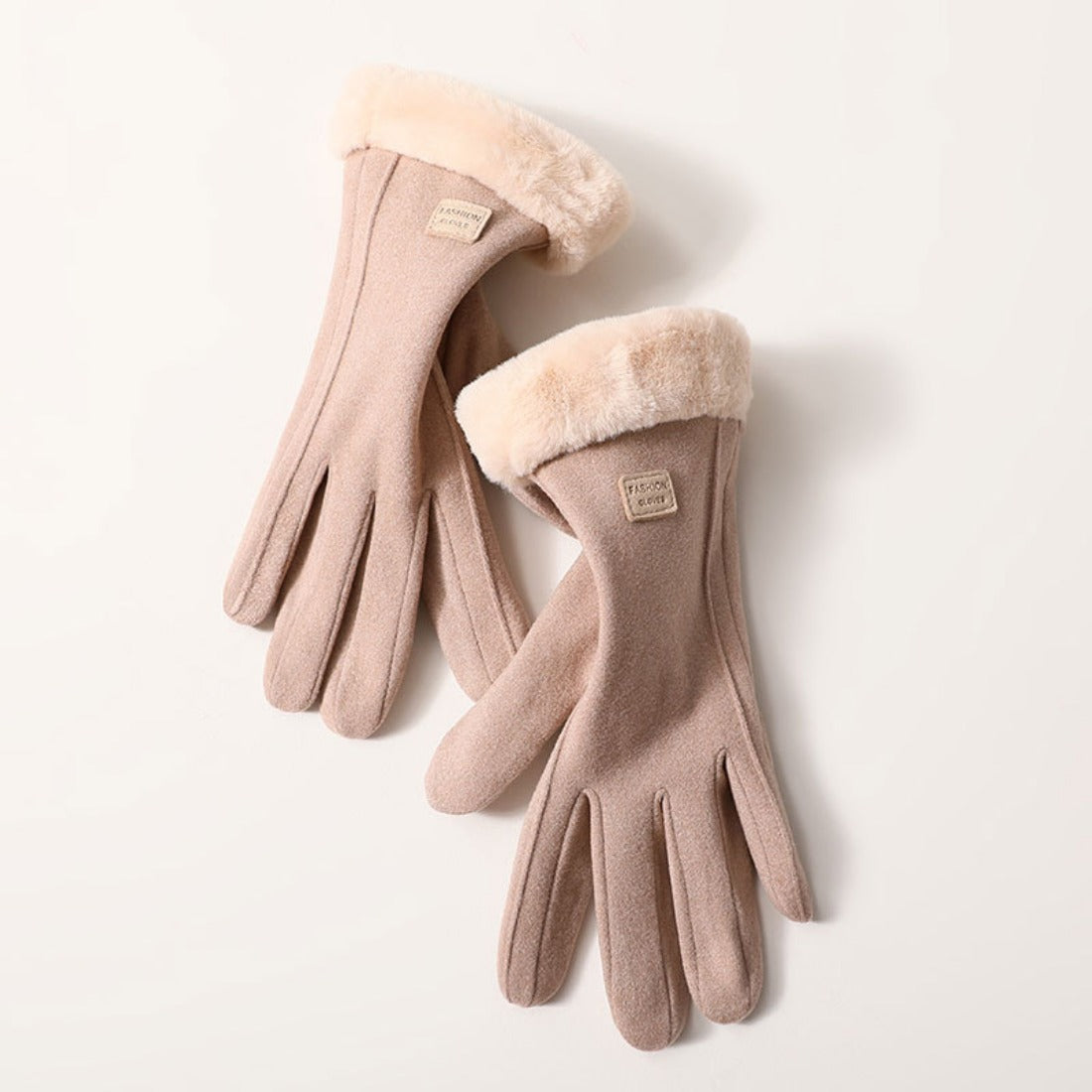 Gloving - Thicken Thermal Gloves with Coral Fleece Lining