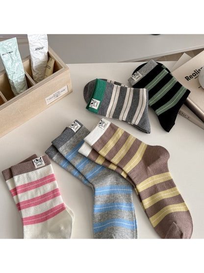 Rufia - Playful Stripe Crew Socks product image 3