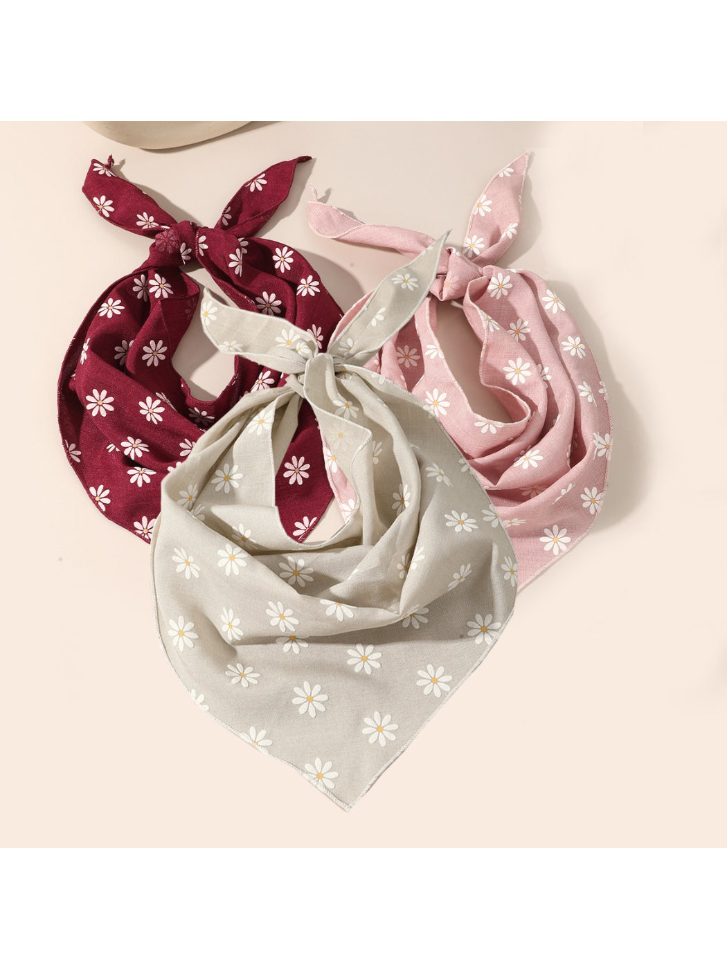 Scarvii Vintage Daisy Bandana Headband