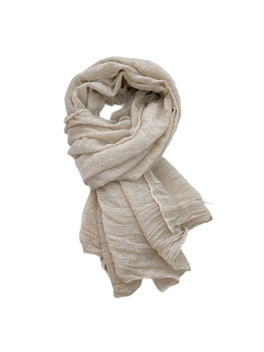 Scarvii - Solid Color Muted Style Long Scarf