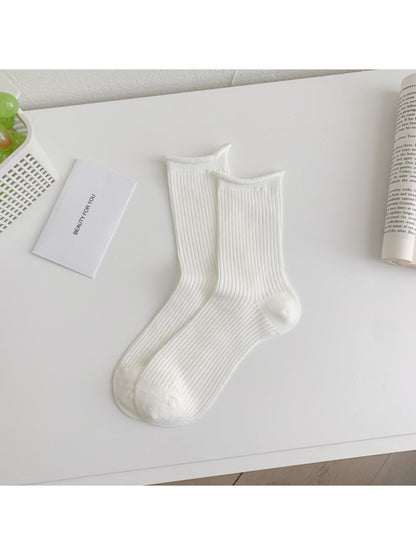 Rufia - Pastel Ribbed Crew Socks product image 4