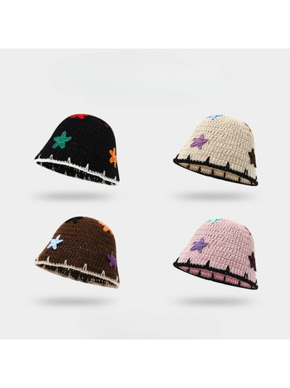 Haila - Playful Star Stitch Bucket Hat