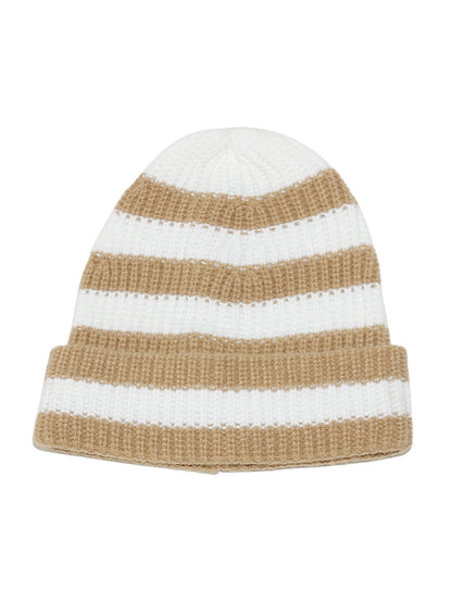 Haila Striped Knit Beanie