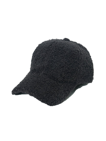 Haila Fuzzy Fleece Baseball Cap
