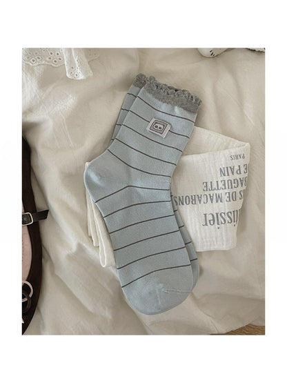Rufia - Casual Panda Stripe Socks product image 5
