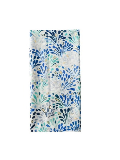 Scarvii - Botanical Fountain Print Wrap Scarf