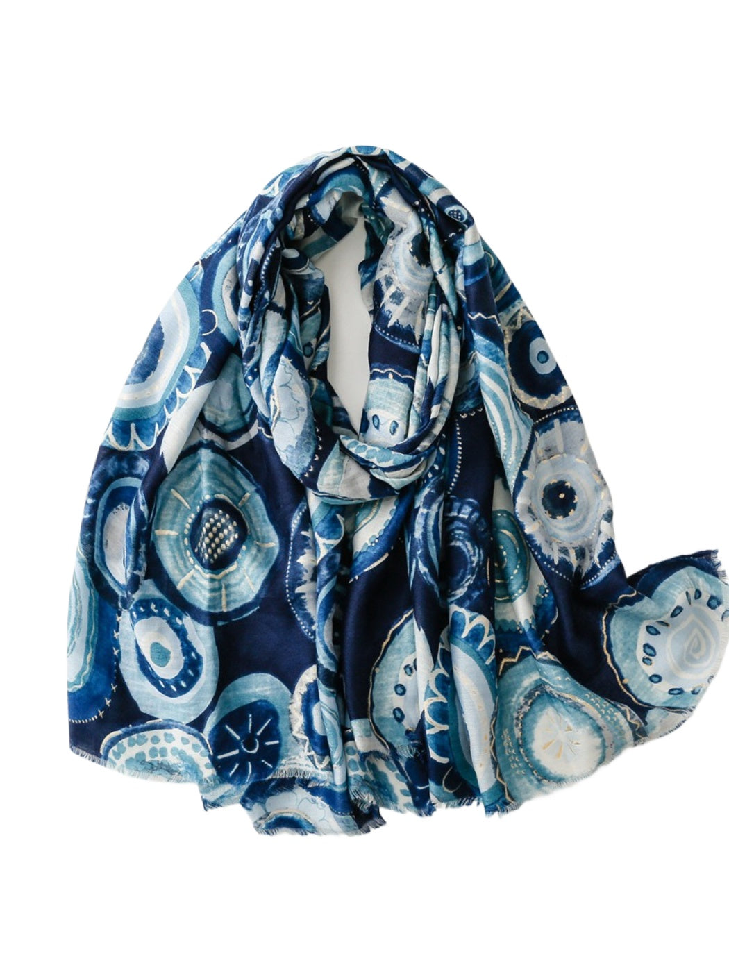 Scarvii - Soft Graphic Pattern Spring Summer Scarf