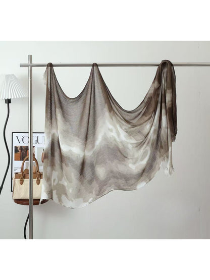 Scarvii - Abstract Tie-Dye Long Scarf