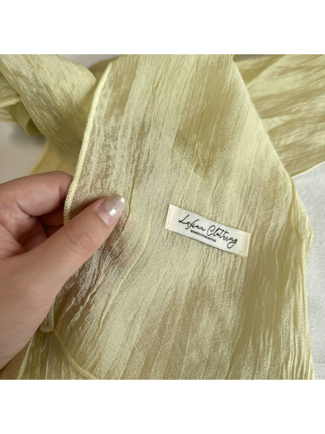 Scarvii - Minimal Long Narrow Neck Styling Scarf