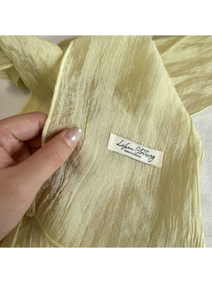 Scarvii - Minimal Long Narrow Neck Styling Scarf