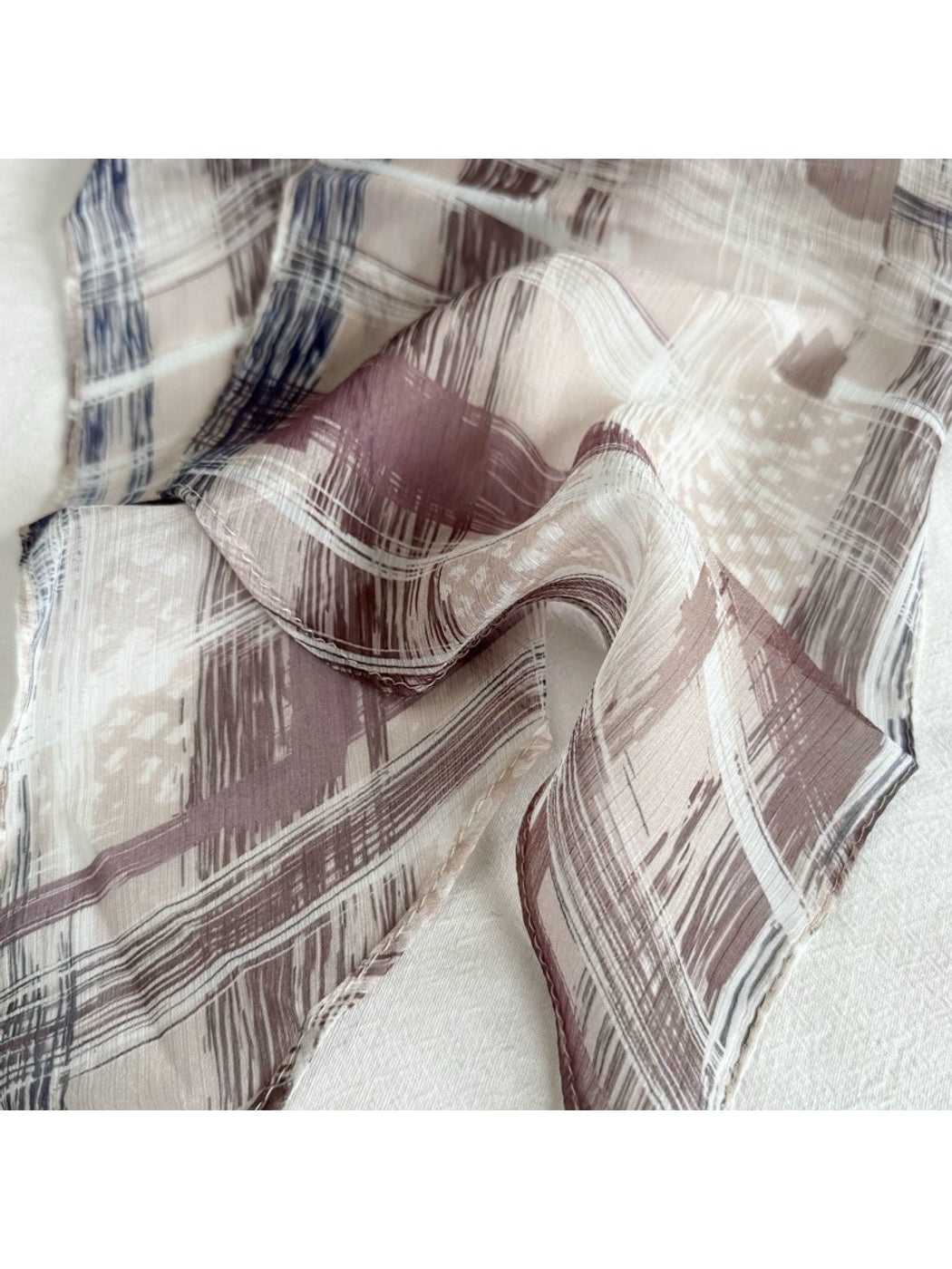 Scarvii - Romantic Style Minimal Printed Scarf