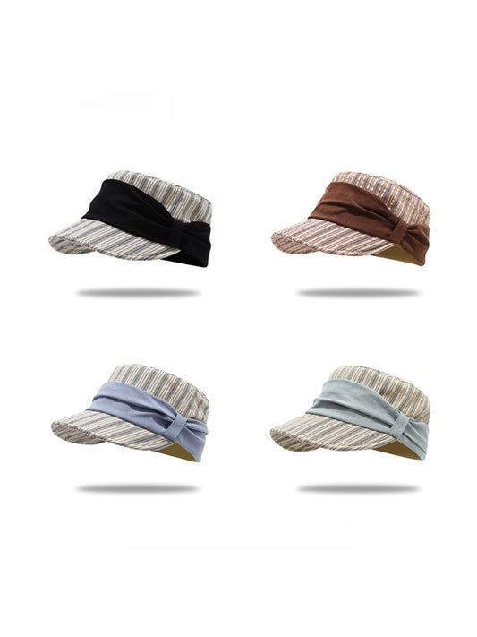 Haila - Twisted Band Stripe Sun Visor
