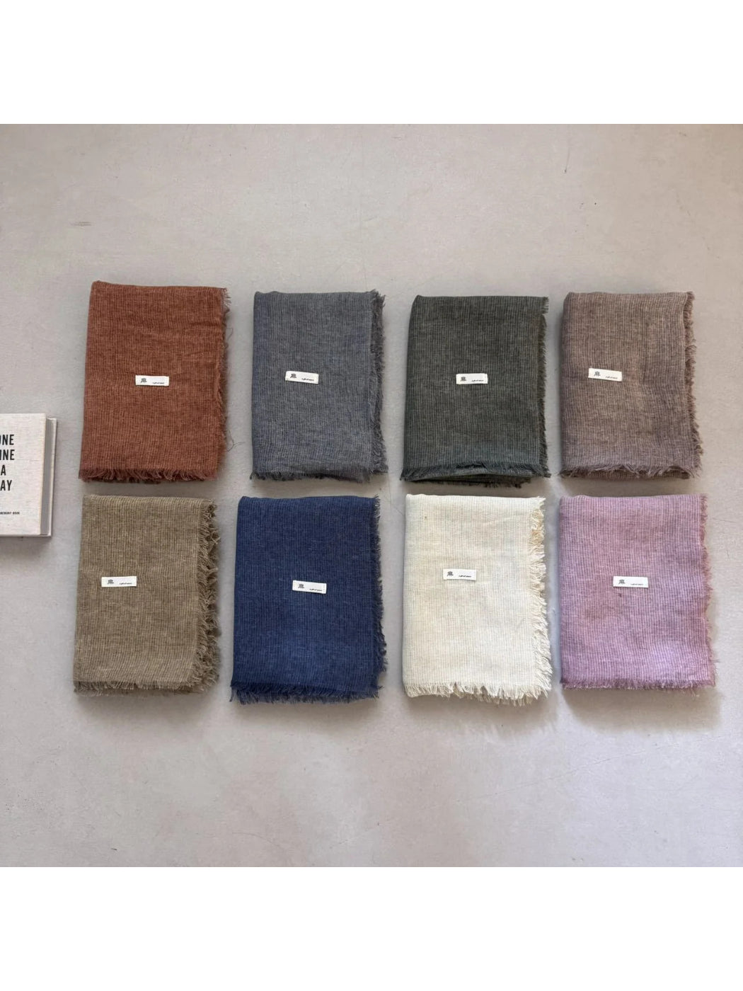 Scarvii - Fringed Edge Scarf