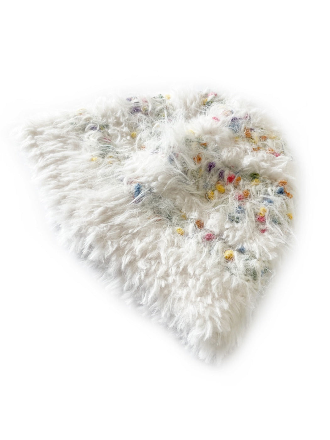 Haila - Knitted Bucket Hat with Polka Dot