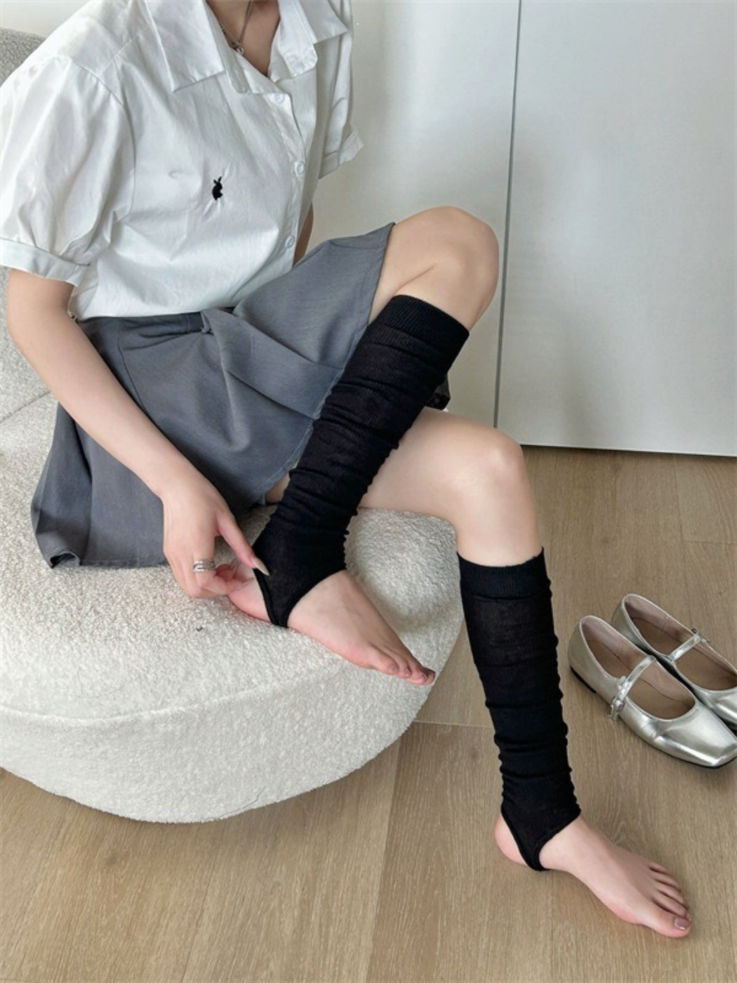 Rufia Ballet Style Stirrup Socks color options