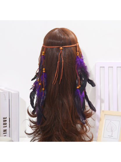 Hairish - Bohemian Feather Hair Headpiece