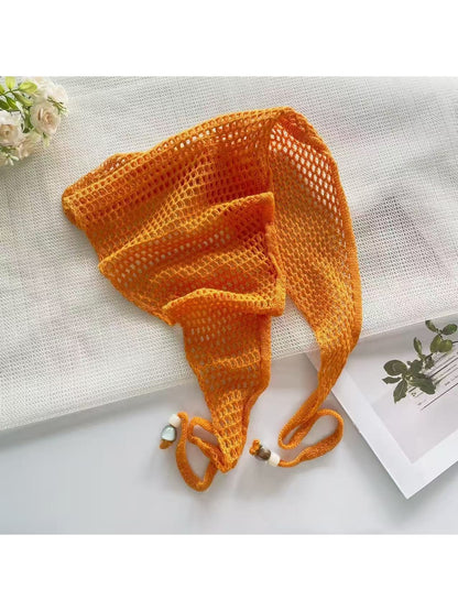 Scarvii - Hollow Out Mesh Triangle Headband