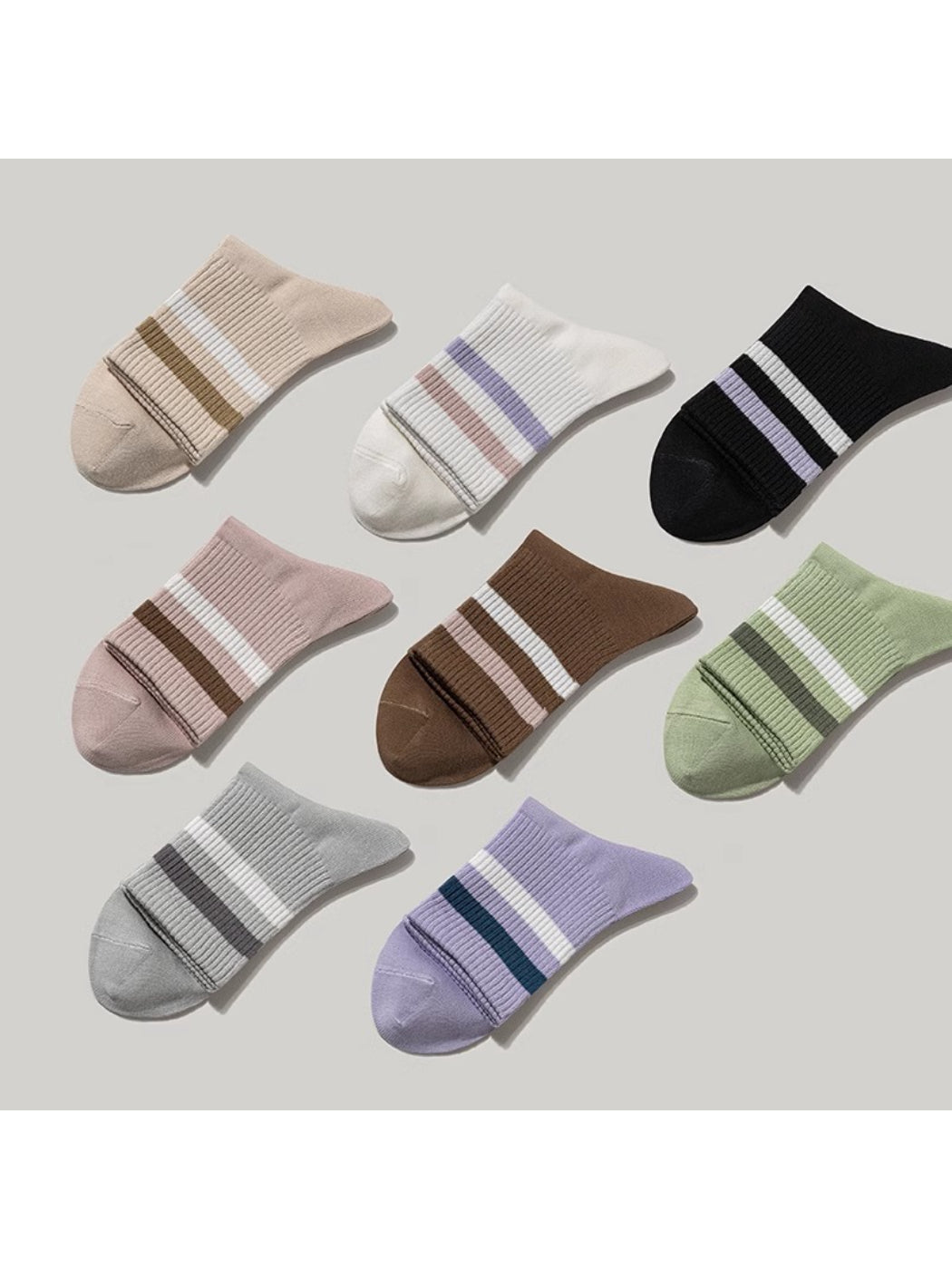 Rufia - Everyday Stripe Ribbed Comfort Socks product image 1