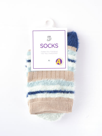 Rufia - Thick Striped Winter Warm Socks