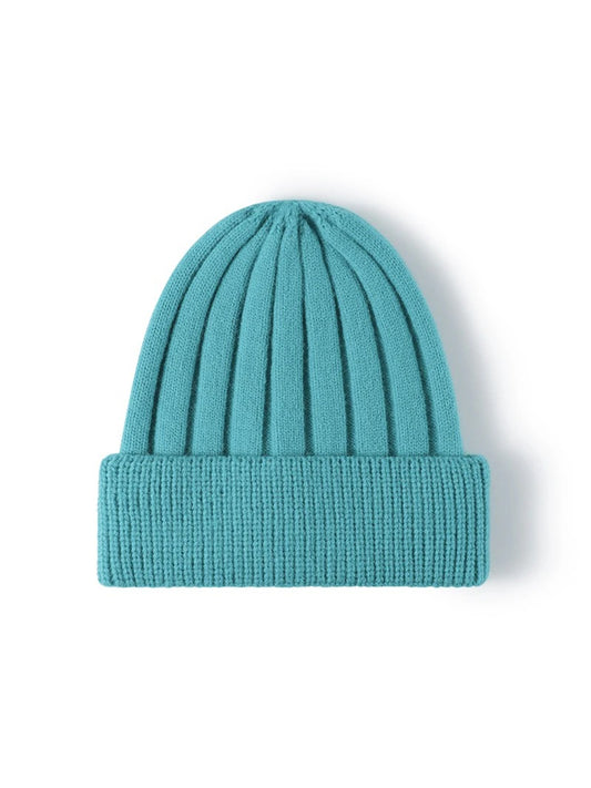 Haila - Wide Rib Cuffed Knit Beanie