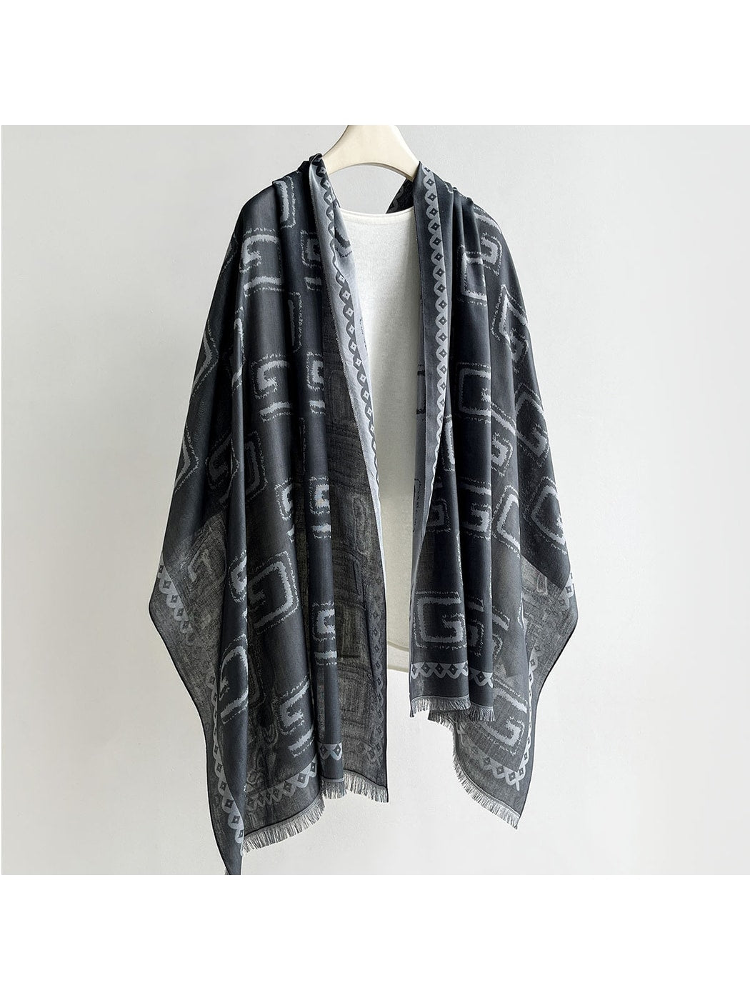 Scarvii - Summer Huiwen Pattern Wrap Scarf