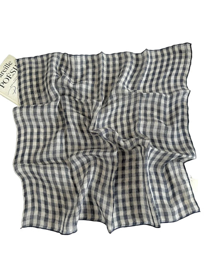 Scarvii - Classic Check Square Scarf