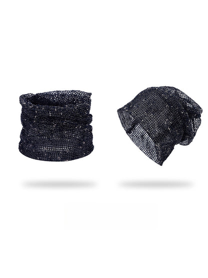 Haila - Round Crown Foldable Casual Hat