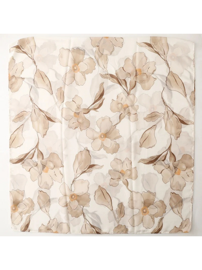 Scarvii - Watercolor Poppy Floral Wrap Scarf