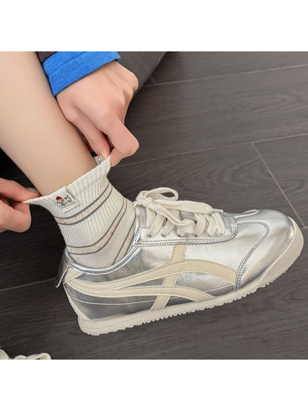 Rufia - Speckled Stripe Ankle Socks product image 2