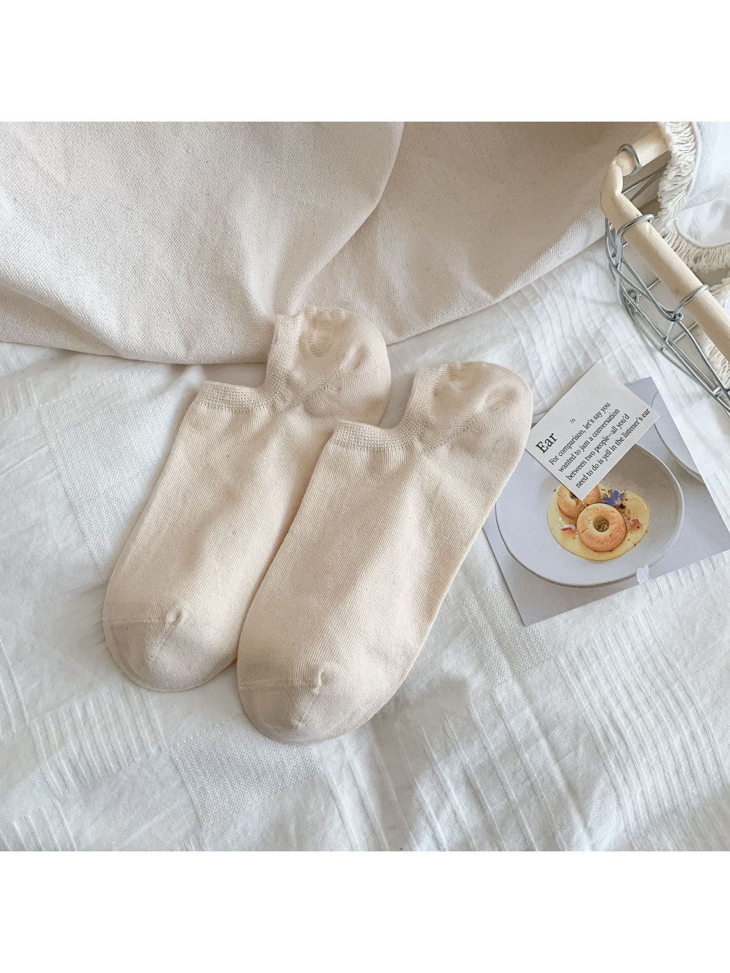 Rufia - Pastel Letter No-Show Socks product image 12