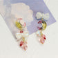 Earwish - Pink Moon and Bow Earrings - Sweet & Elegant