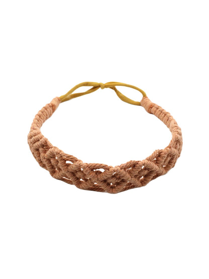 Scarvii - Bohemian Braided Rope Headband & Hair Accessory