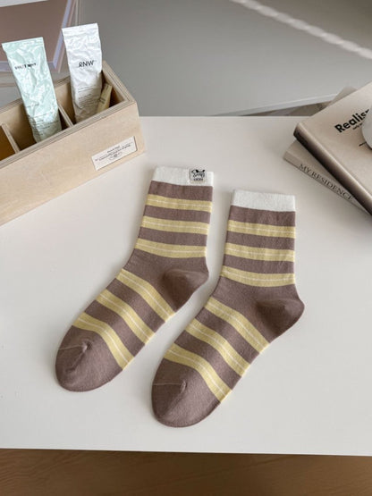 Rufia - Playful Stripe Crew Socks product image 7