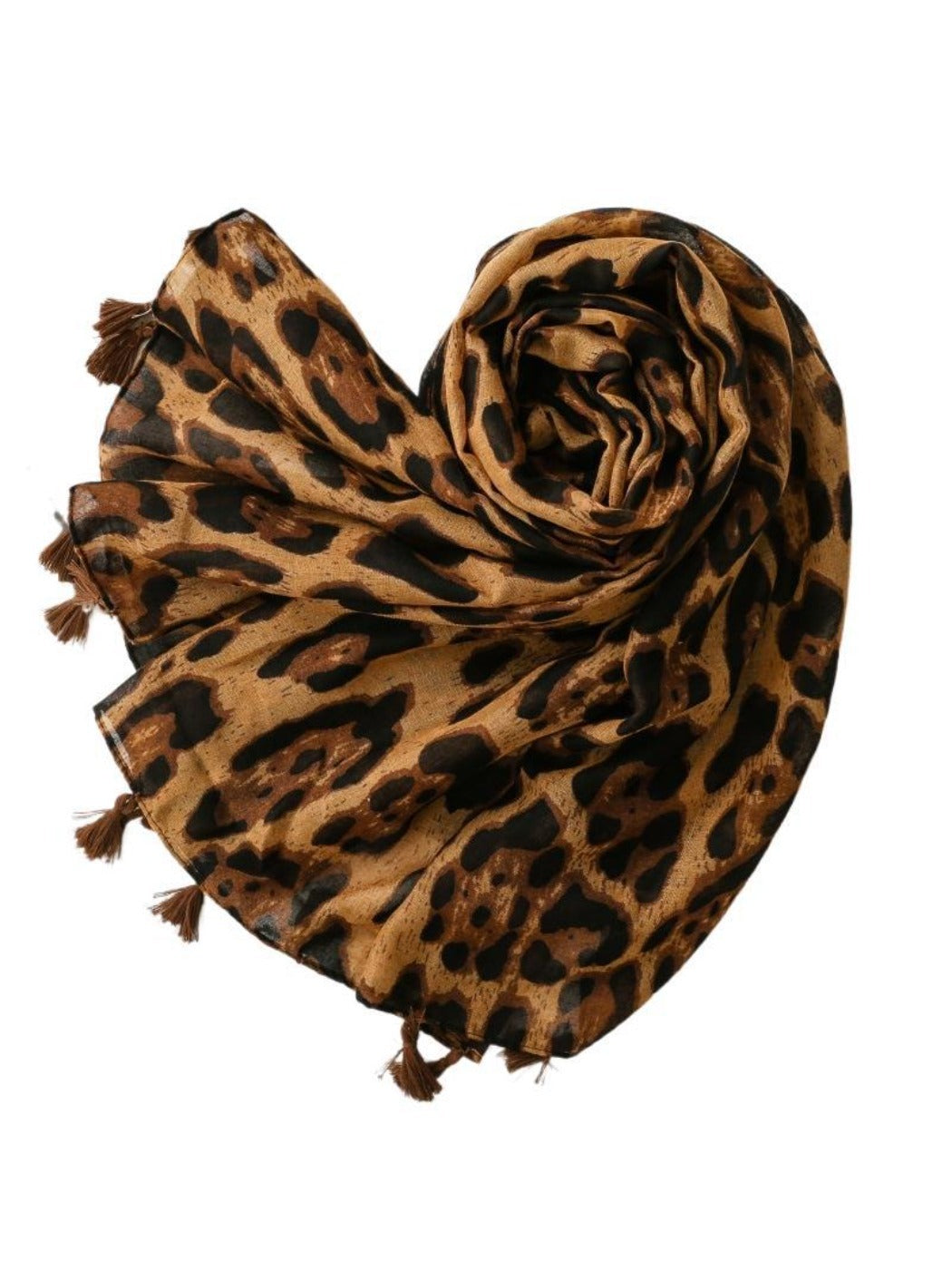Scarvii - Leopard Print Fashion Scarf
