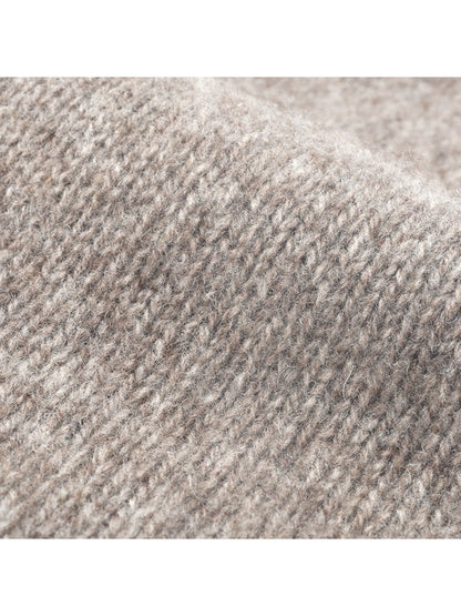 Haila - Relaxed Rolled-Edge Slouch Knit Beanie