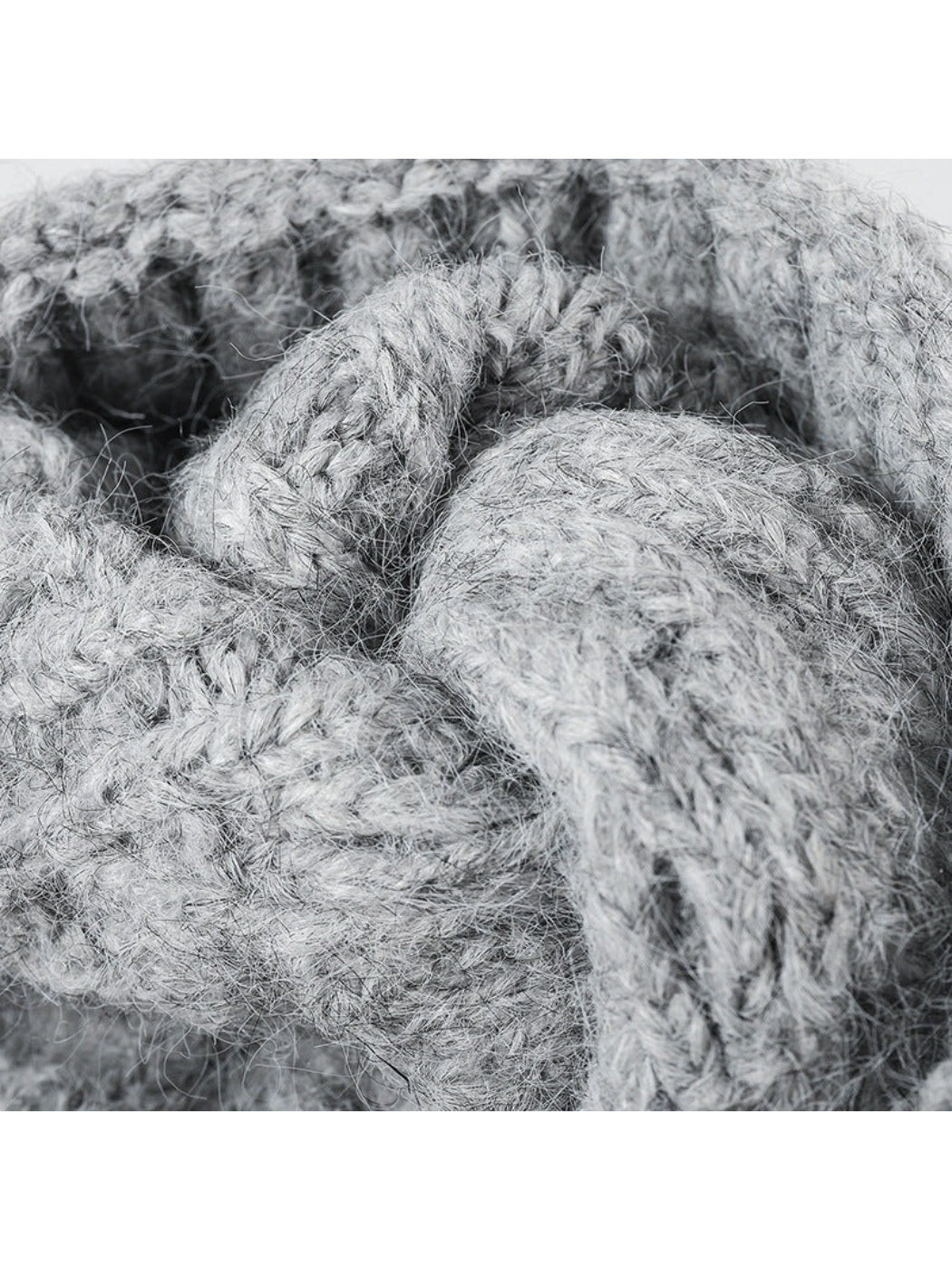 Haila - Braided Texture Cuffed Knit Beanie