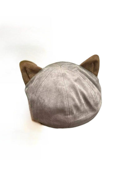 Haila - Cat Ear Short Brim Cap