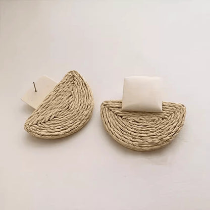 Earwish - Boho Woven Earrings – Unique & Natural