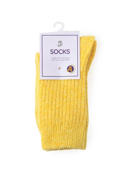 Rufia - Thickened Solid Color Socks product image 5