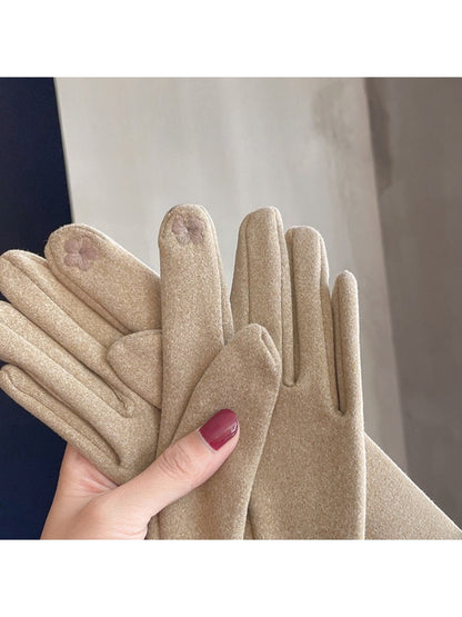 Gloving - Women's Winter Touchscreen Gloves with bow