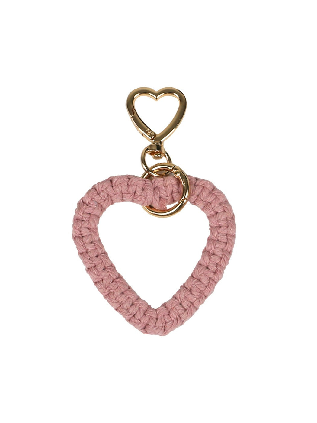 Koco Colorful Heart Woven Keychain product shape