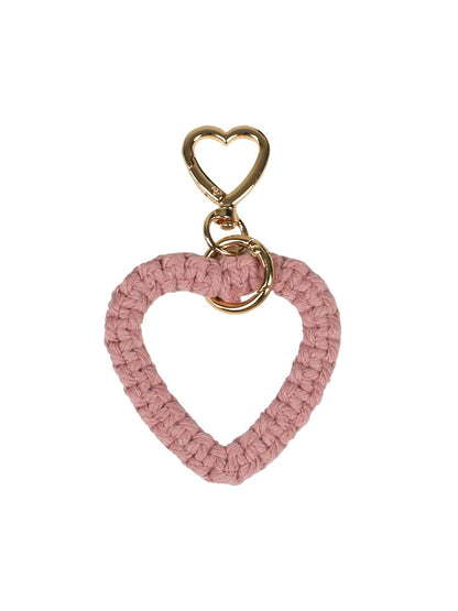 Koco Colorful Heart Woven Keychain product shape