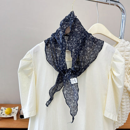 Scarvii Narrow Floral Triangle Scarf product image