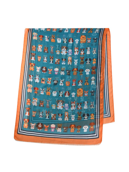 Scarvii - Dog Print Scarf