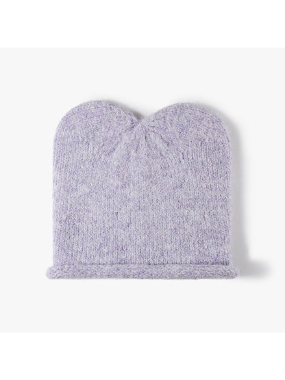 Haila - Simple Cat Ear No-Brim Women's Beanie