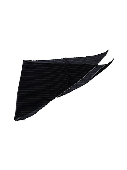 Scarvii - Slim Striped Triangle Bandana