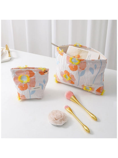 Cosbai - Poppy Bloom Cosmetic Bag