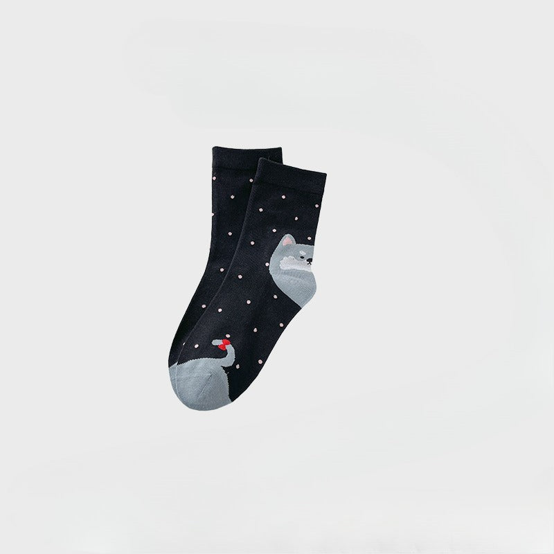 Rufia - Cute Animal Motif Crew Socks product image 9