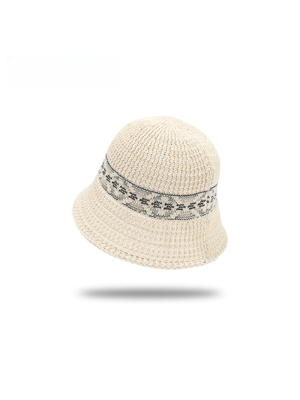 Haila - Fair Isle Round Crown Bucket Hat